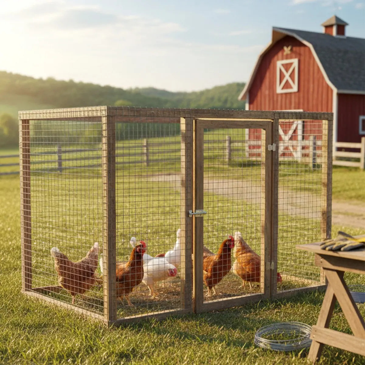 Hardware Cloth,Chicken Wire Fence,1/4 Inch 18In X 10Ft Galvanized Welded Cage Wire for Bird Wire Gopher Wire Rabbit Wire Snake Fence Poultry Netting Cage Screen